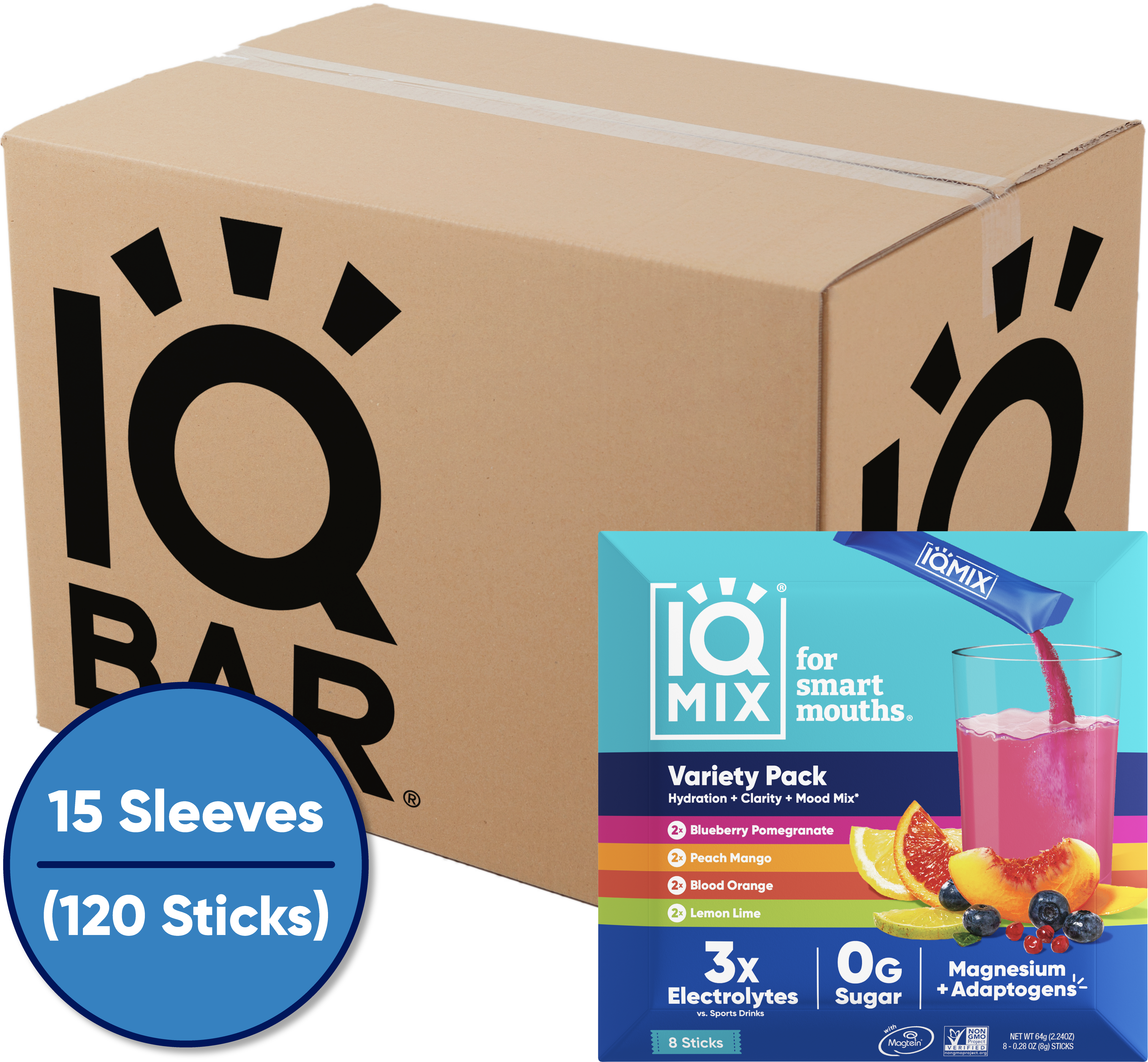 IQMIX 8 Stick Sampler Case (120 Sticks)