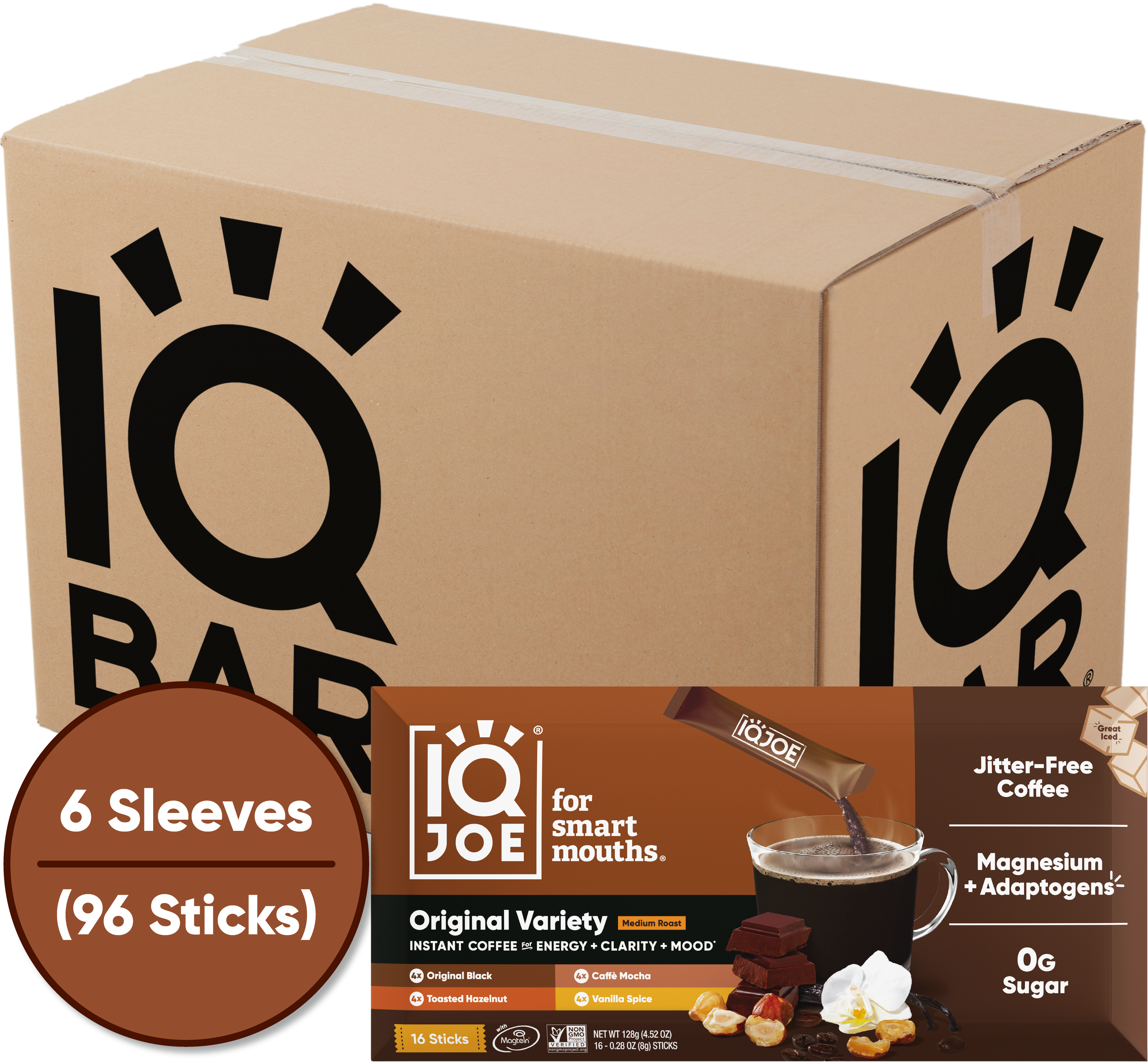 IQJOE Original Variety Case (96 Sticks)
