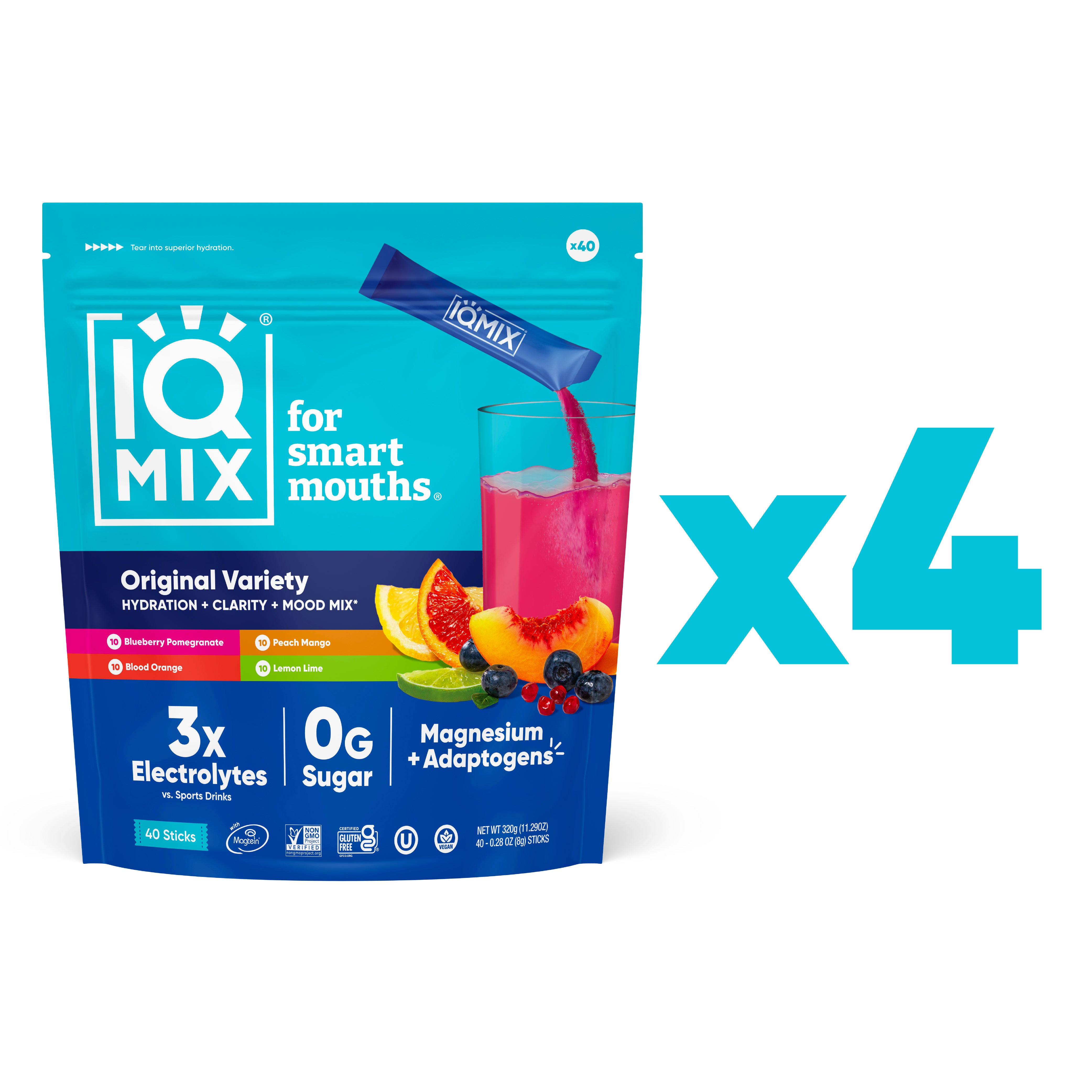 IQMIX Original Variety Case (160 Sticks)